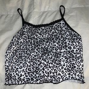 Cheetah print tank